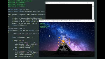 SFML C++ Volcanic eruption with particles to mimic oozing & cooling Lava