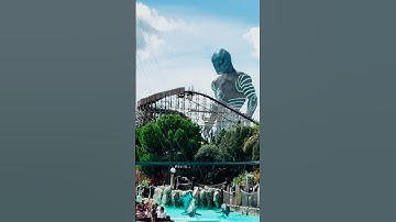 rollercoaster crash in europa park #shorts #cgi #blender