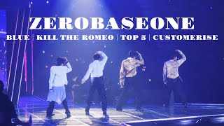 ZEROBASEONE《Intro (BLUE   KILL THE ROMEO)   TOP 5   Customize》｜260809 2026 SBS GAYO DAEJEON Summer
