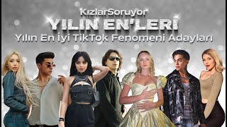 Izlarsoruyor Yılın Enleri Yılın En İyi Tiktok Fenomeni Adayları