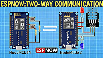 ESP-NOW Tutorial: Two Way Communication Between NodeMCU Devices