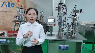 AILE Semi-Automatic BOV Aerosol Filling Machine Bag On Valve Aerosol Filler (Introduction)