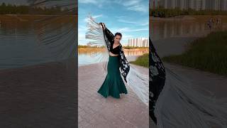 Beautiful Nika with flamenco manton 🌹 #dance #dancevideo #bellydance #tribalbellydance #flamenco