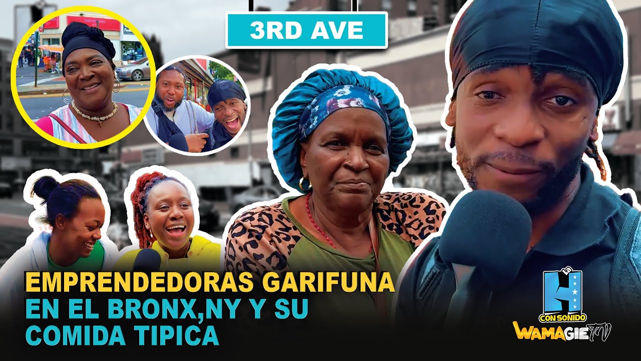 🎥Emprendedoras Garífuna en el Bronx y su Comida Típica🍽️