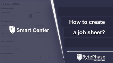 How to create a job sheet?