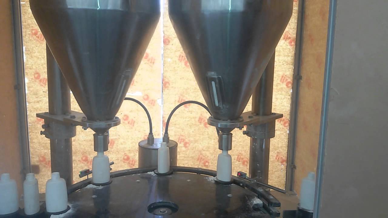 Talcum Powder filling machine