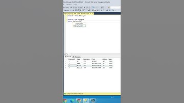 Delete Record From SQL Database | Learn SQL | Data Science2023