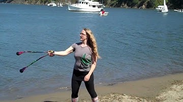 Poi: Basic One-Handed Butterfly Variations