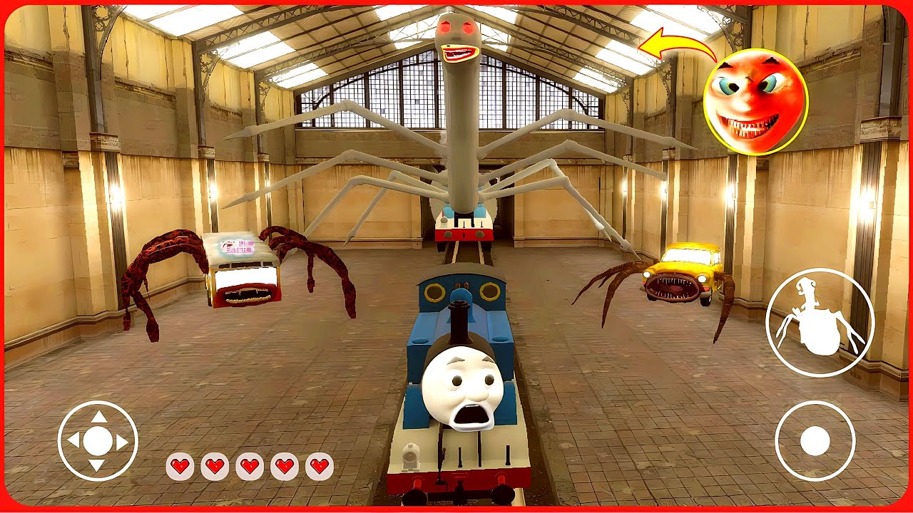 Building a Thomas Train Chased By Bus Eater, Car Eater Vs Cursed Thomas and Friends Family in GMod!