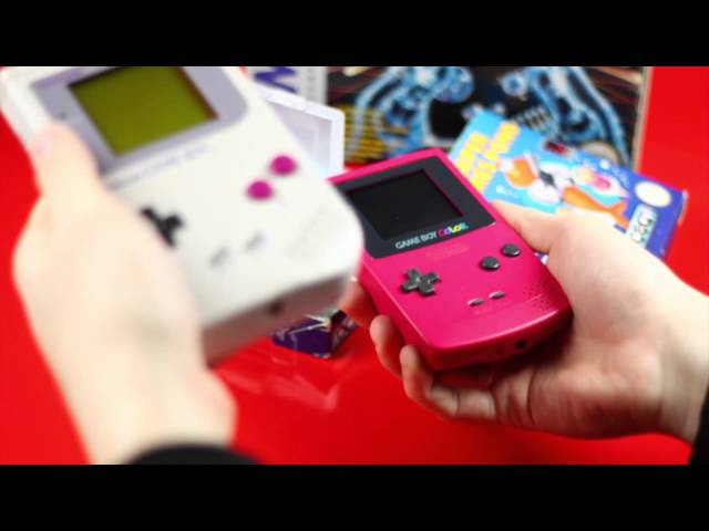 berømt Persuasion Turist Classic Game Boy VS Game Boy Color - YouTube