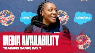 Kelsey Mitchell & Damiris Dantas on Their Approach to Training Camp & Returning to Indiana
