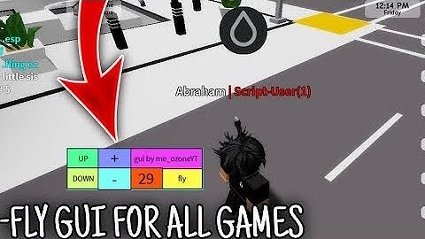 FE Fly GUI For All Games | Hydrogen💧