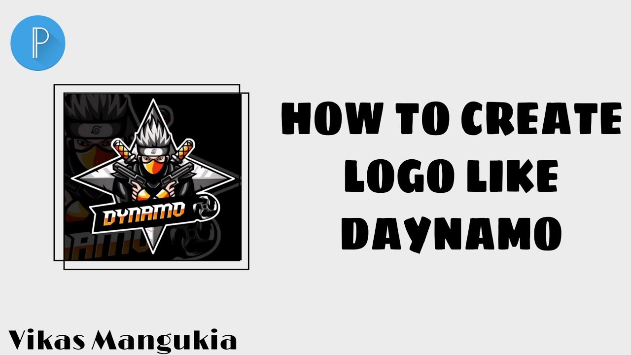 How to make Gaming Logo Like Dynamo | Gaming Logo Tutorial | pixelleb Tutorial.