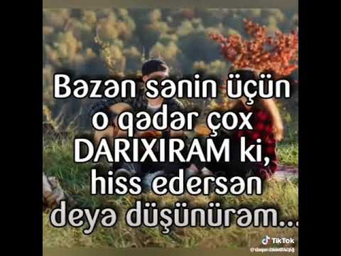 Whatsapp status ucun Video | Darıxdım 😔😔😔😔