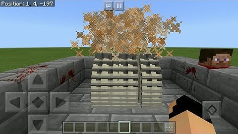 MCPE 1.2 How To Make A  Realistic Shredder | Command Block Creation