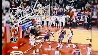 Patrick Ewing Dunks on Scottie Pippen\/NBA