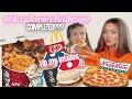 10,000 CALORE CHALLENGE | GIRL VS FOOD *10k calories in 24 hours* 🤢🍕🍟