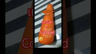 ฉุกเฉิน 🥕ใช้แครอทลดปวดบวมแทนได้นะ cold pad carrot