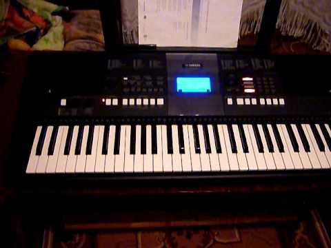 Tehno-dance, секвенсер Yamaha PSR e-423