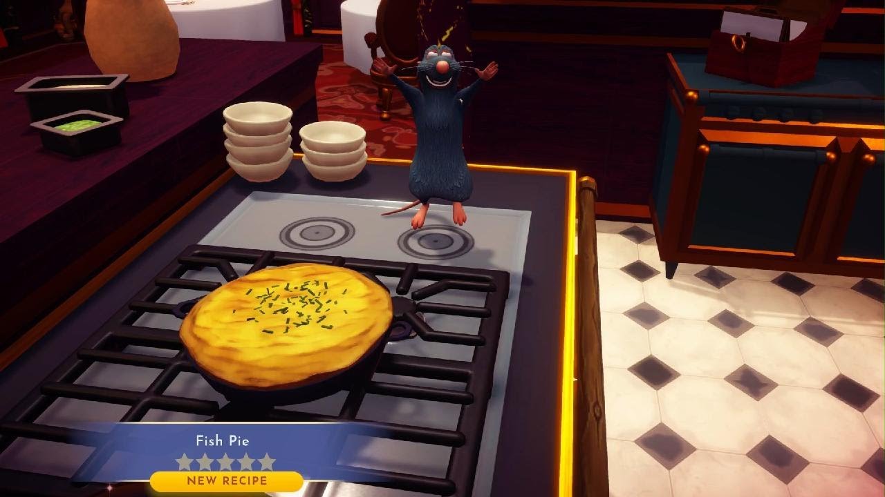 Disney Dreamlight Valley How to Make Fish Pie (Warning DO NOT use
