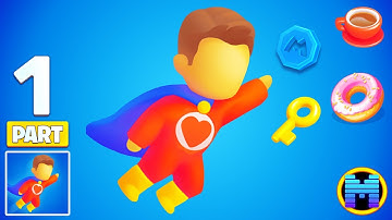 Super Ordinary Hero Mobile Gameplay Walkthrough Ep.1 (iOS, Android) No Commentary Max Level Gaming