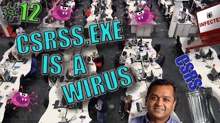 Tech support scammer thinks csrss.exe is a virus | scambaiting #12 screenshot 4