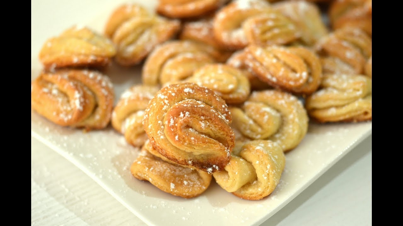 Biscotti Ventaglio allo yogurt FACILISSIMI