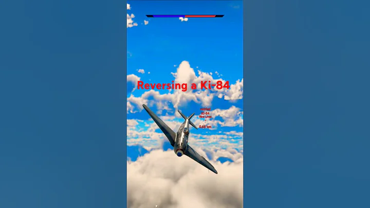 Reversing a Ki-84 in the Yak 3. #warthunder #gaming #shorts #ww2 #dogfight