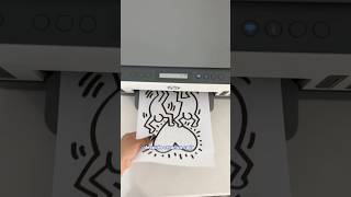 Hoy gracias a mi impresora HP conocimos a Keith Haring. #MaterialEscolar #HPPrinter #Impresora #HP