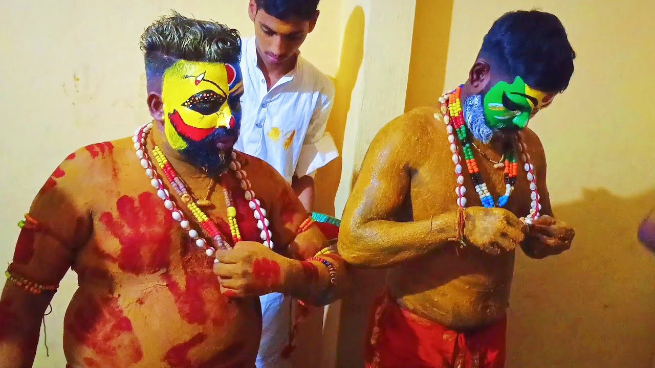 Potraj Rassi POTRAJ MAKING VIDEO||CHINTU POTRAJ||DAYANAND POTRAJ||ARAMGHAR BONALU ...
