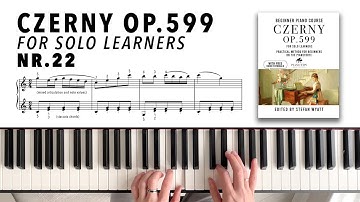 Czerny op.599 nr.22 Piano Tutorial | Practical Method for Beginners