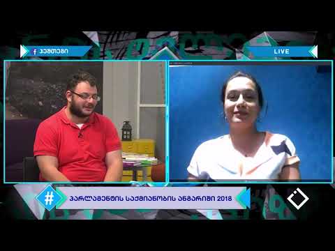 ჰეშთეგი / Hashtag - ლიკა საჯაია / #პარლამენტის ანგარიში 2018