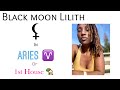 Black Moon Lilith in Aries ♈️ or 1st house 🏡 // Astrology //  #Astrology #lilith #Aries