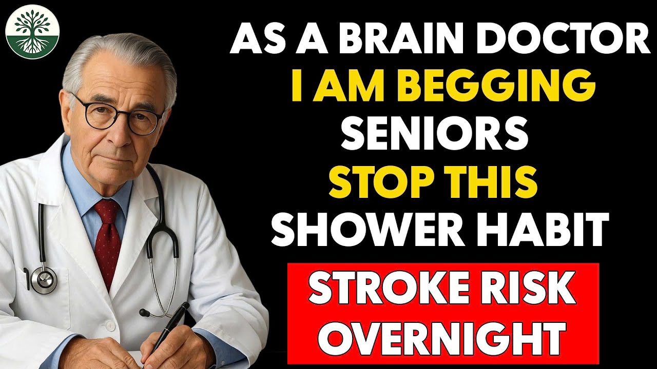 As a BRAIN Doctor, I'm SHOCKED: THIS Shower Habit Raises Stroke Risk Overnight | Senior Health Tips