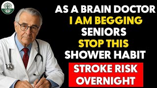 As a BRAIN Doctor I m SHOCKED THIS Shower Habit Raises Stroke Risk Overnight Senior Health Tips
