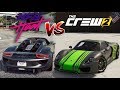 Need For Speed Heat vs The Crew 2 ⭐Porsche 918 Spyder Direct Comparison