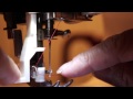 HOW TO USE THE AUTOMATIC NEEDLE THREADER ON A SINGER SEWING MACHINE  4166 tutorial