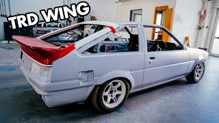 AE86 Update: TRD Wing Transformation!