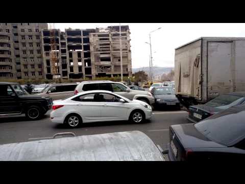 G And Prado Parking in the way - Tbilisi
