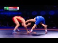 65 kg - Magomed MUSLIMOV (AZE) df. Zaurbek SIDAKOV (RUS), 6-0