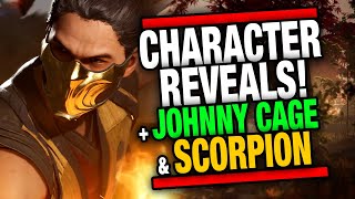 Mortal Kombat 1 Characters REVEALED, Scorpion and Johnny Cage GAMEPLAY, and MORE!