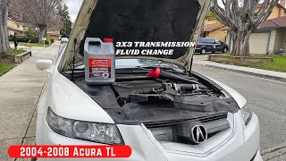 #amsoil #acura #acuratl #diy #4k Amsoil OE ATF 2004 Acura TL Transmission fluid change 3x3