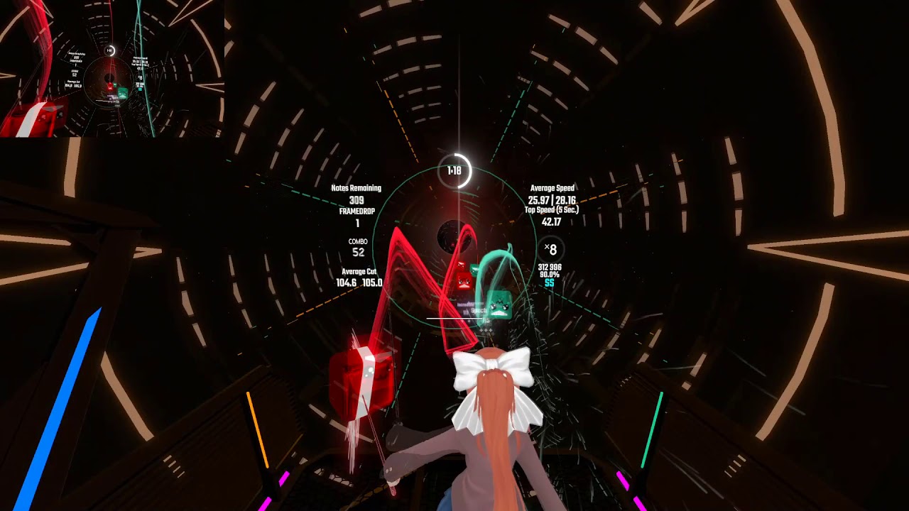 Nobuo Uematsu Those Who Squat FF7 Remake Blonde Wig Expert Beat Saber YouTube