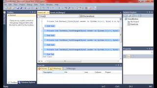 4. Visual Basic 2010 - Eventos utilizando Interfaz (Grafica) de Usuario - parte (1/2)