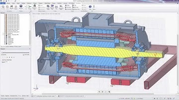 Analyzing transient structural dynamics of an electric motor