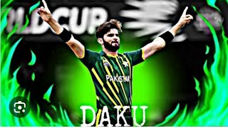 Shaheen Shah Afridi X Daku Ml Editx