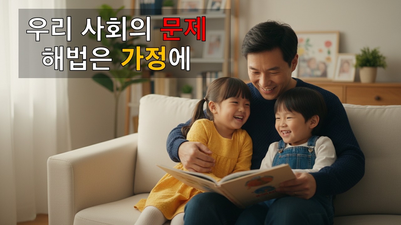 사회의 혼란! 해법은 가정에!