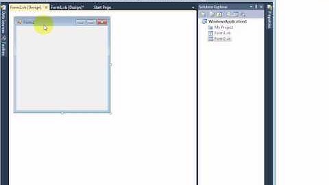 VB.NET Urdu Tutorial 19 - Setting Start-up Form in Visual Basic