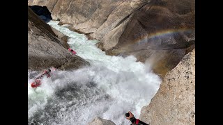 Upper Cherry Creek kayaking! River Guide 400 cfs….High Water 1 day