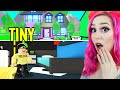 I Built A TINY HOME Inside MEGANPLAY'S Mansion in Adopt Me! (Roblox)